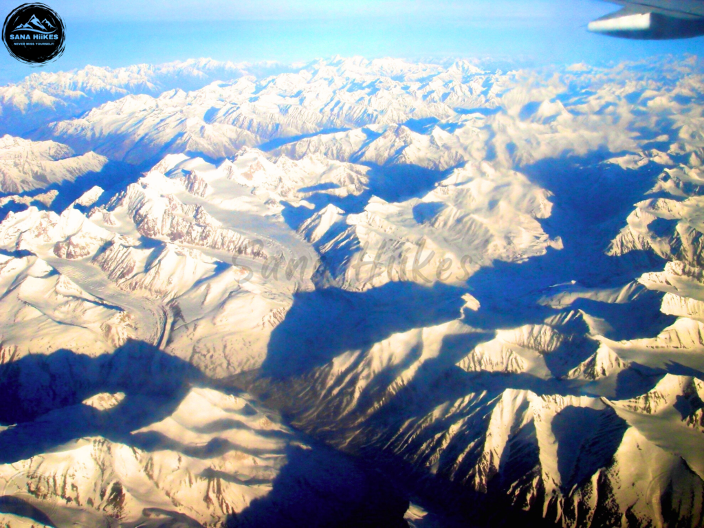 A chain of mountains of Himalaya, Hemis National Park, J&K, India