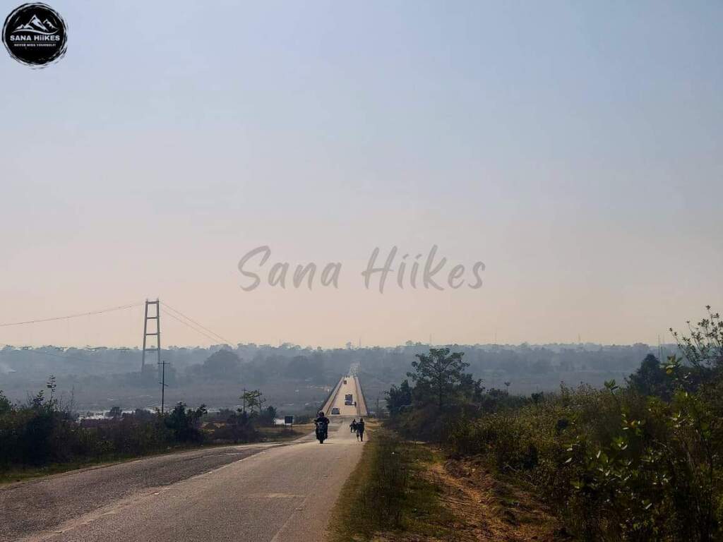 Near Garga Bridge at Parasnath