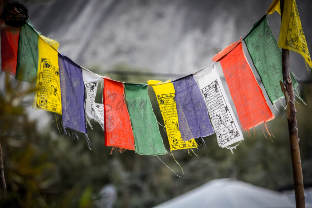 Prayer flags in Ladakh